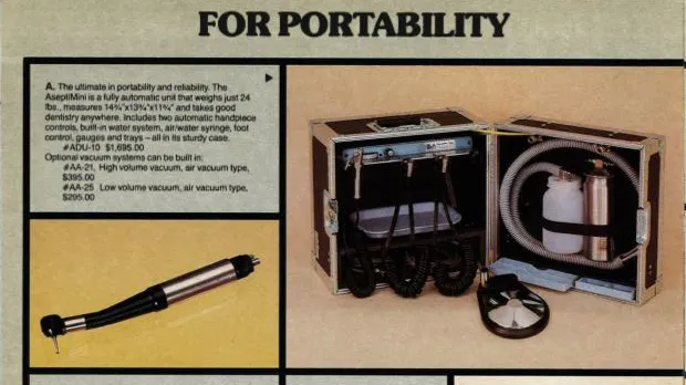 Old photo of the Asepti-Mini